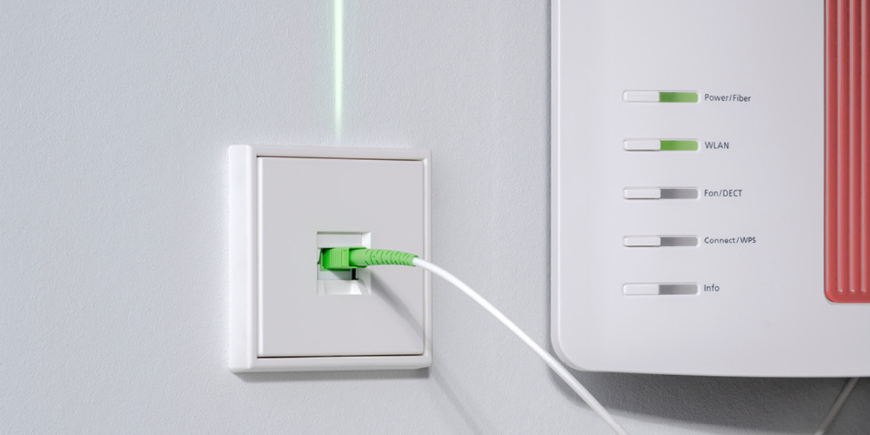 Die neuen Glasfaser-Anschlussdosen bei Elektroservice Naaß in Eisenach